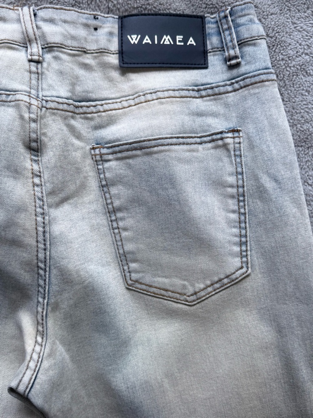 Waimea New York Flex Skinny Fit Jeans Light Wash Men's Size 34 - Picture 3 of 5